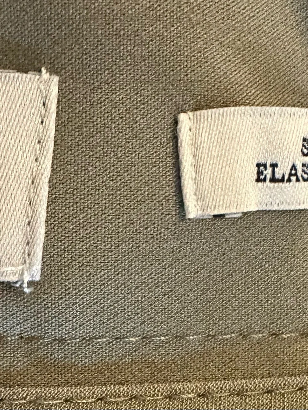 a new day Men’s Pleated Chino Shorts in Olive Green
